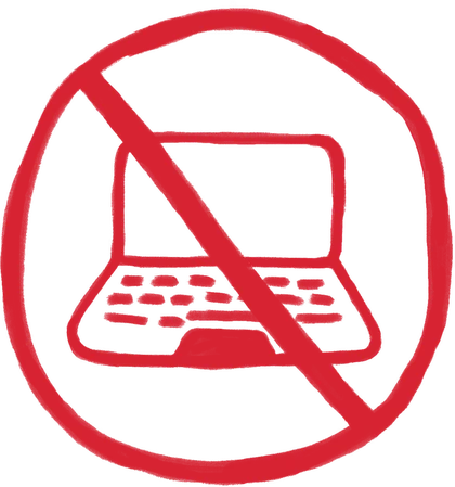 Kein-Laptop-Symbol